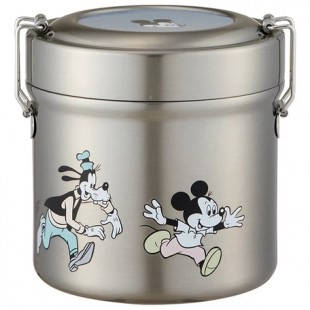 Skater Stainless Vacuum Insulated Lunch box - Mickey n Minnie 600ml